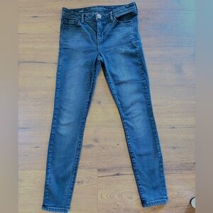 Banana Republic Dark Blue Stretch Skinny Ankle Denim Jean